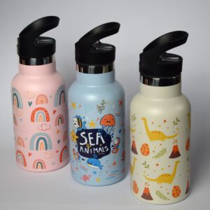 Kleiner Entdecker - Edelstahlkinderflasche BPA-Frei